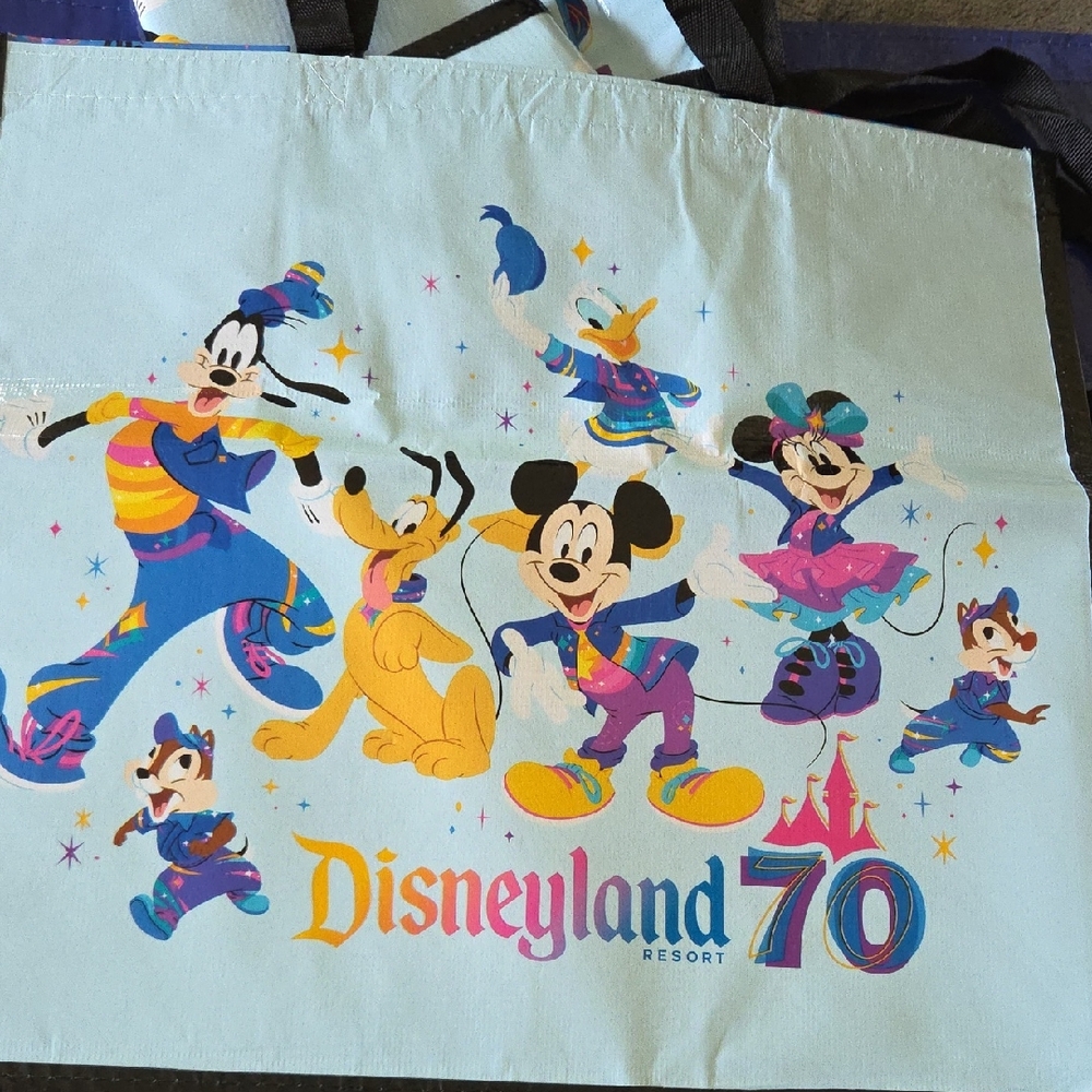 Disneyland 70th Anniversary Tote Bag